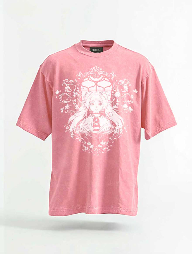 Frieren Connection Vintage Tee - Frieren-inspired design by Torazen