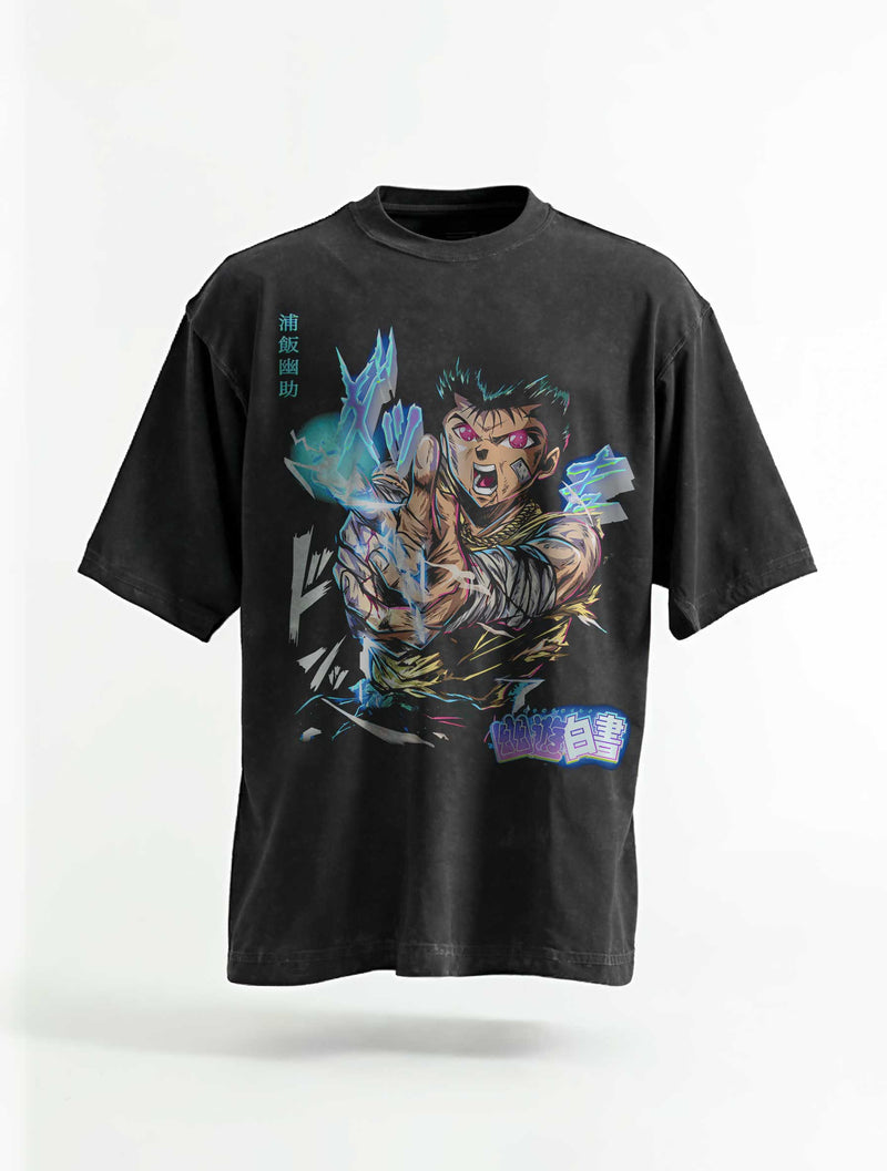 Yusuke Vintage Tee - anime-inspired design by Torazen