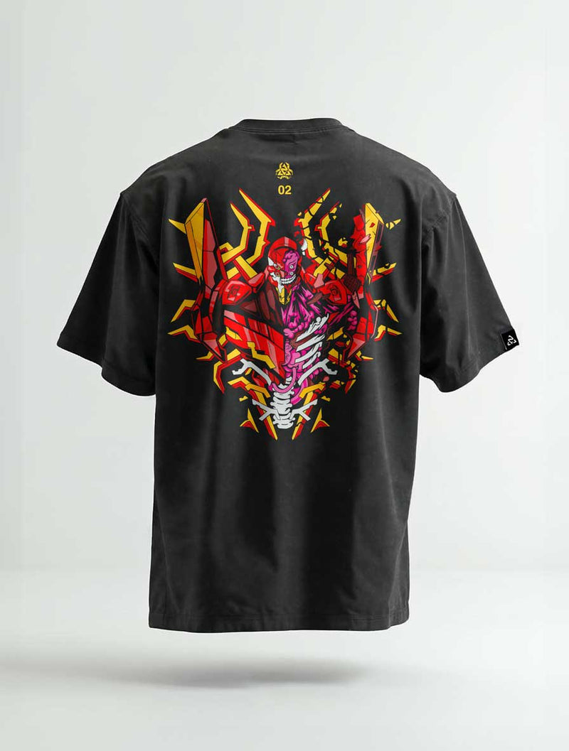 Core Break Vintage Tee - Evangelion-inspired design by Torazen