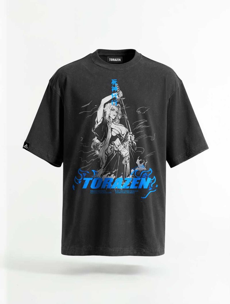 Blade Serene Vintage Tee - Bleach-inspired design by Torazen