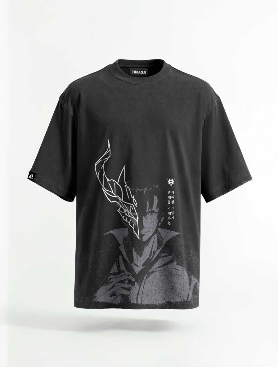 SOLO LVL ✦ Demon Mask Rise Vintage Tee