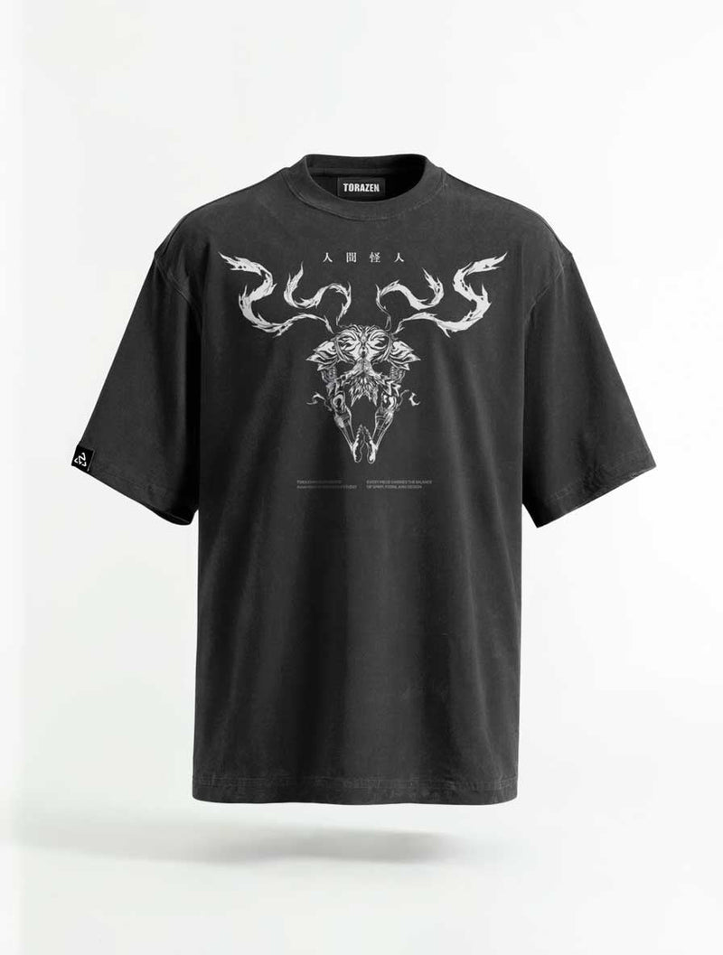 Monster Stag Vintage Tee - One Punch Man-inspired design by Torazen