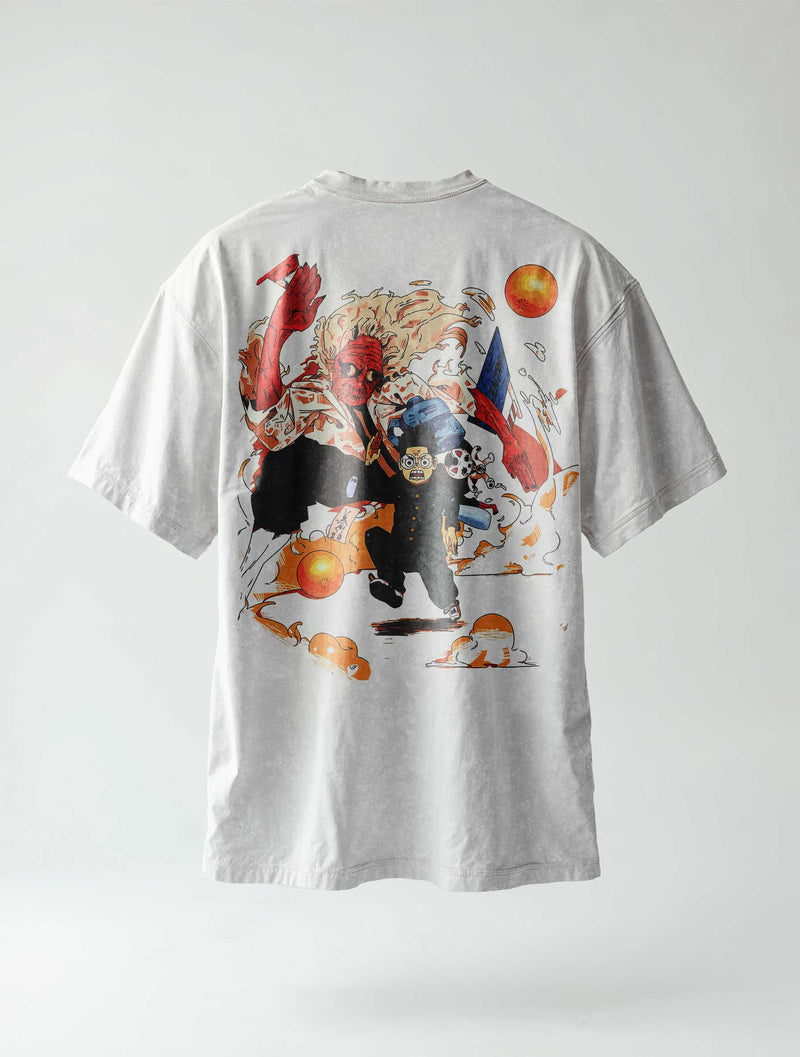 Turbo Granny Faceoff Vintage Tee - Dan Da Dan-inspired design by Torazen
