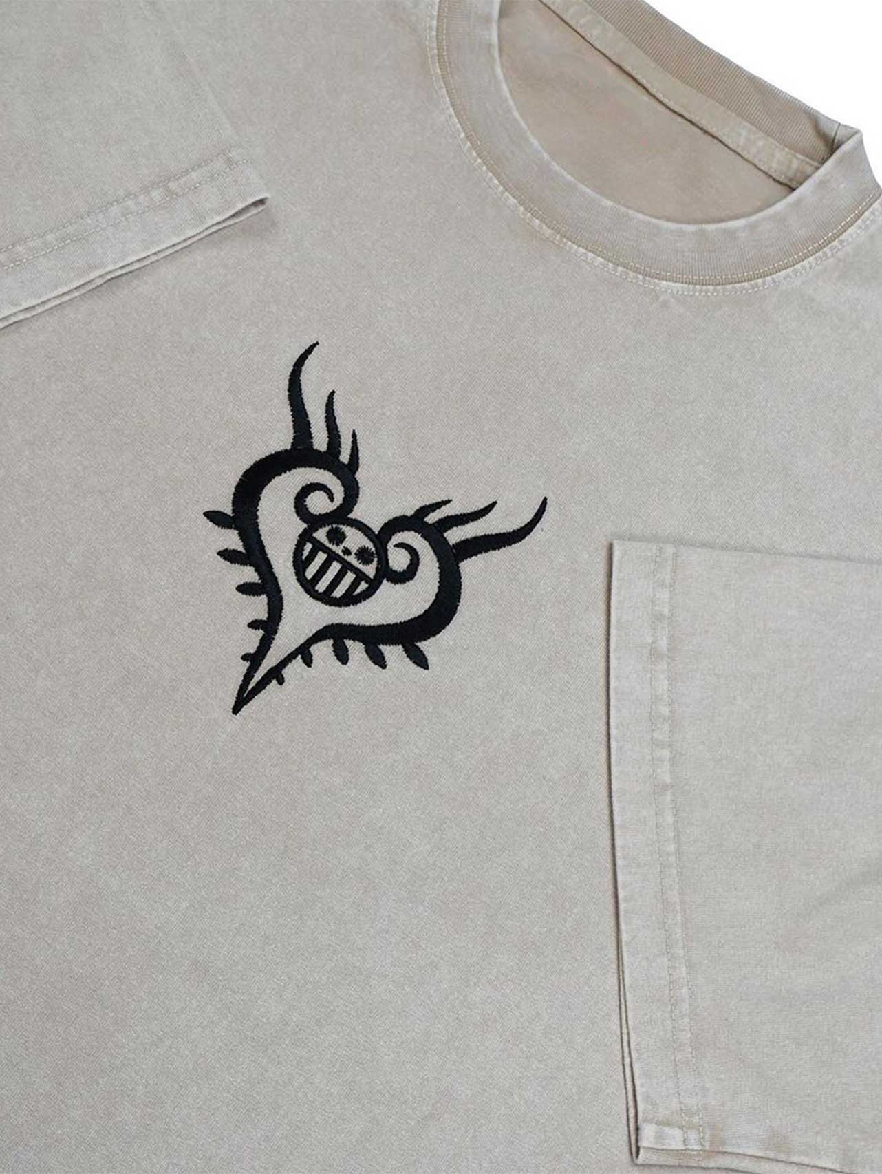 A sweatshirt with anime-inspired design, blending manga shonen style with modern streetwear aesthetic.