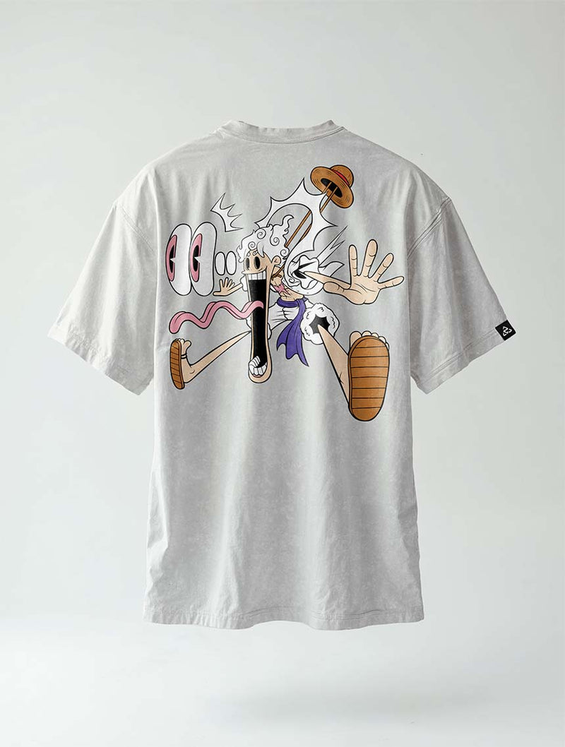 Toon Force Joy Boy Vintage Tee - One Piece-inspired design by Torazen
