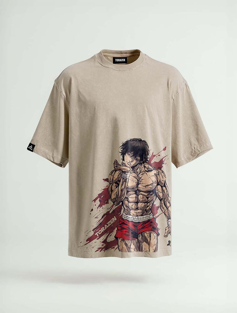 Underground Arena Champion Vintage Tee - Baki Hanma-inspired design by Torazen