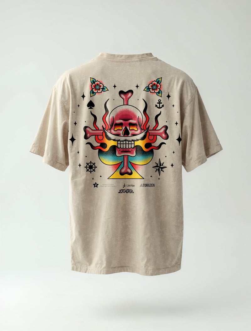 Pirate’s Oath Vintage Tee - One Piece-inspired design by Torazen