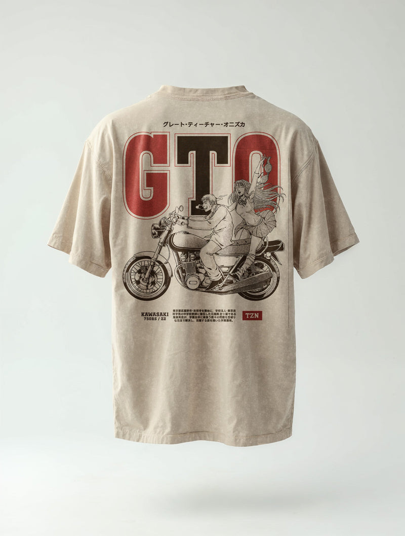Rebel Sensei Vintage Tee - Great Teacher Onizuka-inspired design by Torazen
