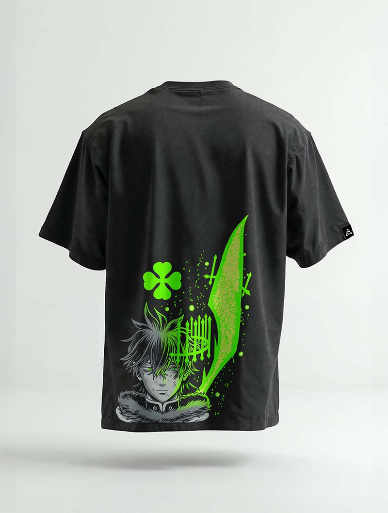 Verdant Ward Vintage Tee - Black Clover-inspired design by Torazen