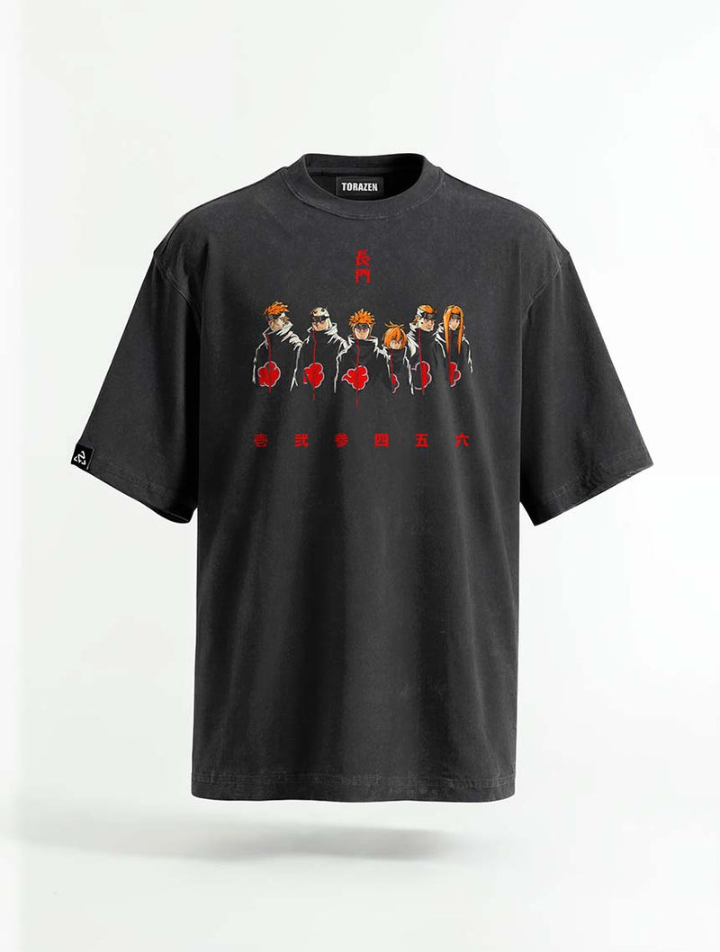 Sixfold March Vintage Tee - Naruto-inspired design by Torazen