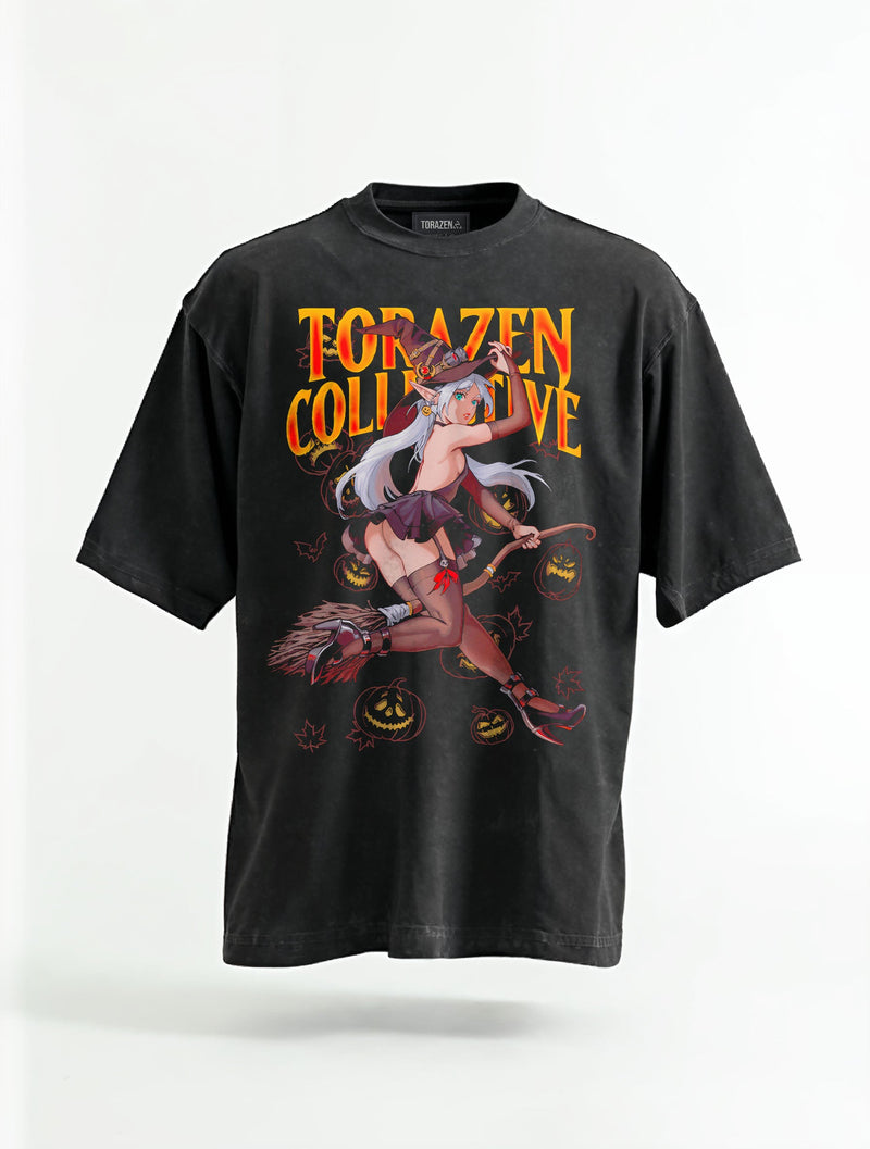 Witchlight Vintage Tee - Frieren-inspired design by Torazen