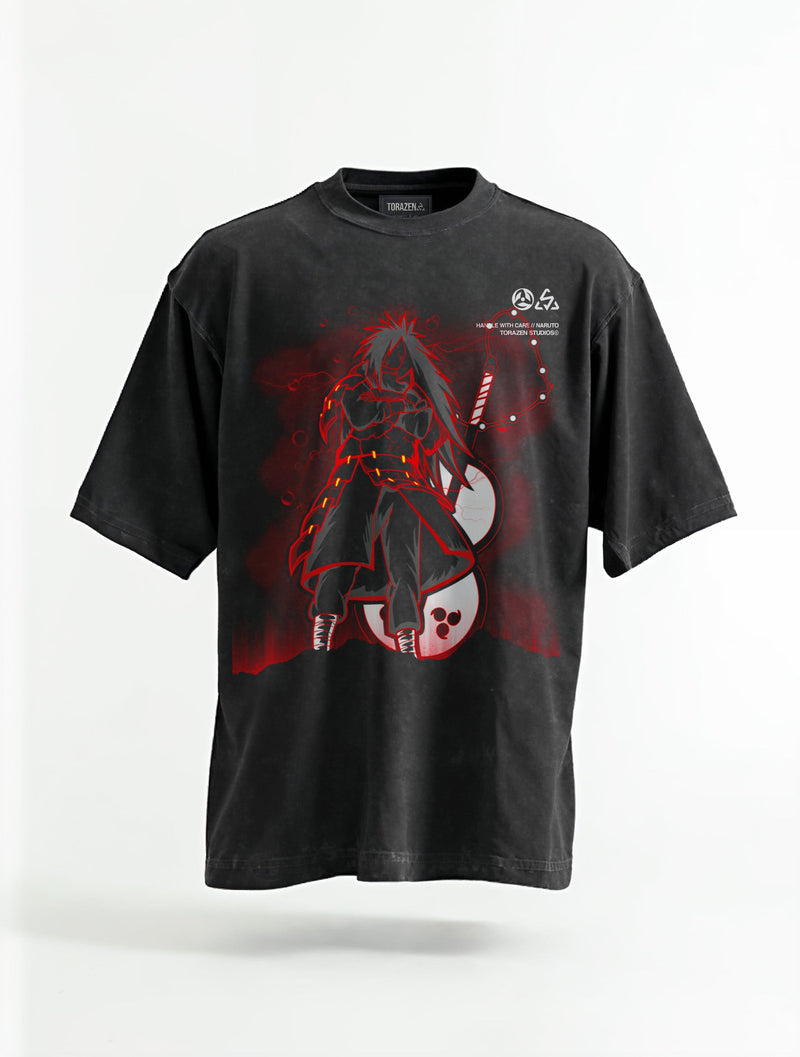 Madara Vintage Tee - Naruto-inspired design by Torazen