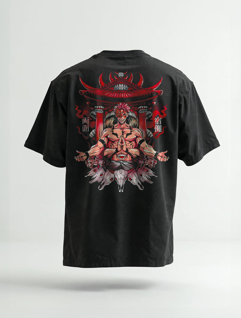 Demon Vessel Domain Vintage Tee - Jujutsu Kaisen-inspired design by Torazen
