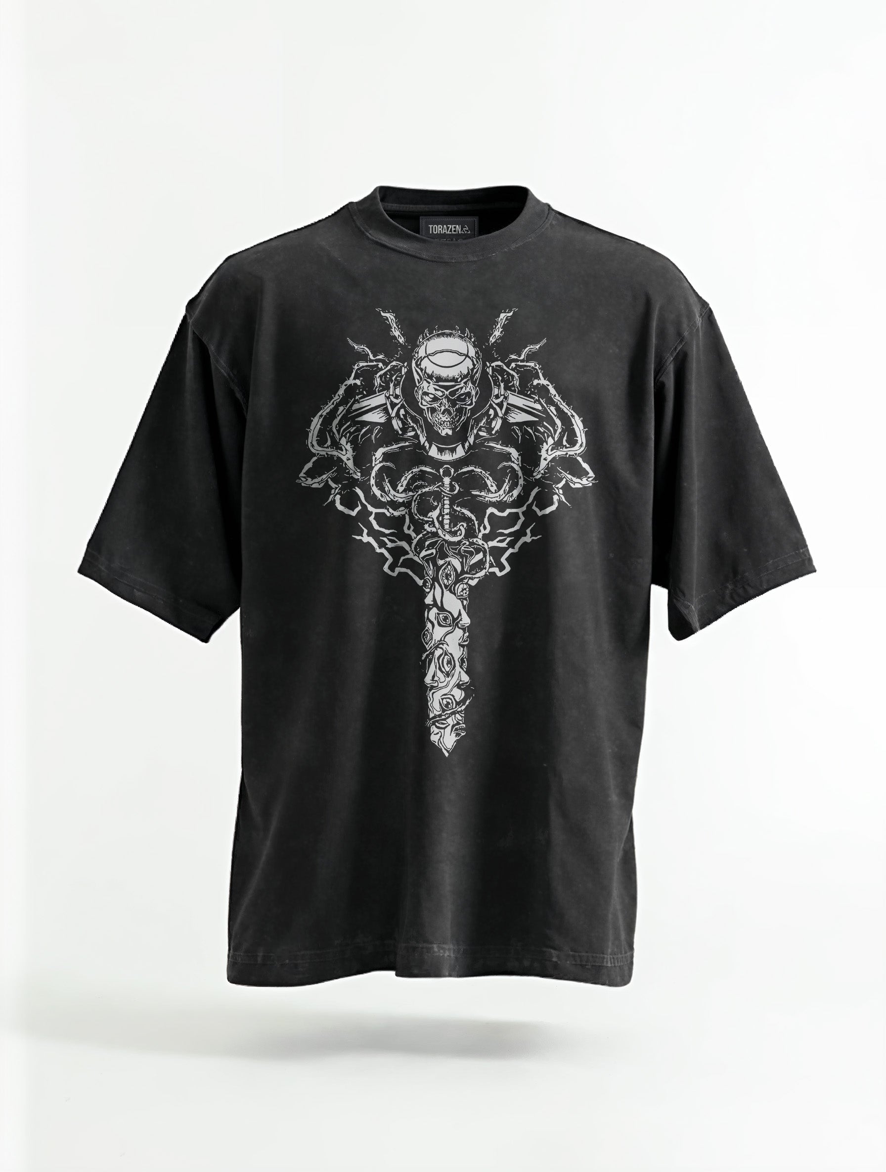 BSRK ✦ Skull Thorned Sword Vintage Tee