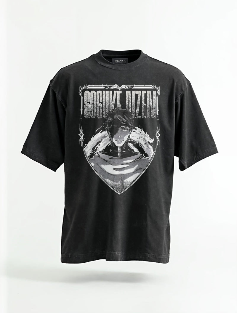 Divine Deception Vintage Tee - Bleach-inspired design by Torazen