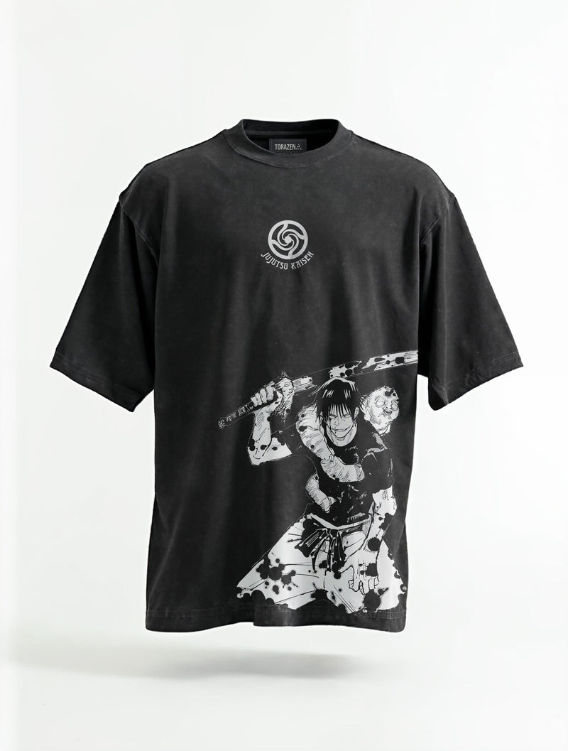 Toji Vintage Tee - Jujutsu Kaisen-inspired design by Torazen