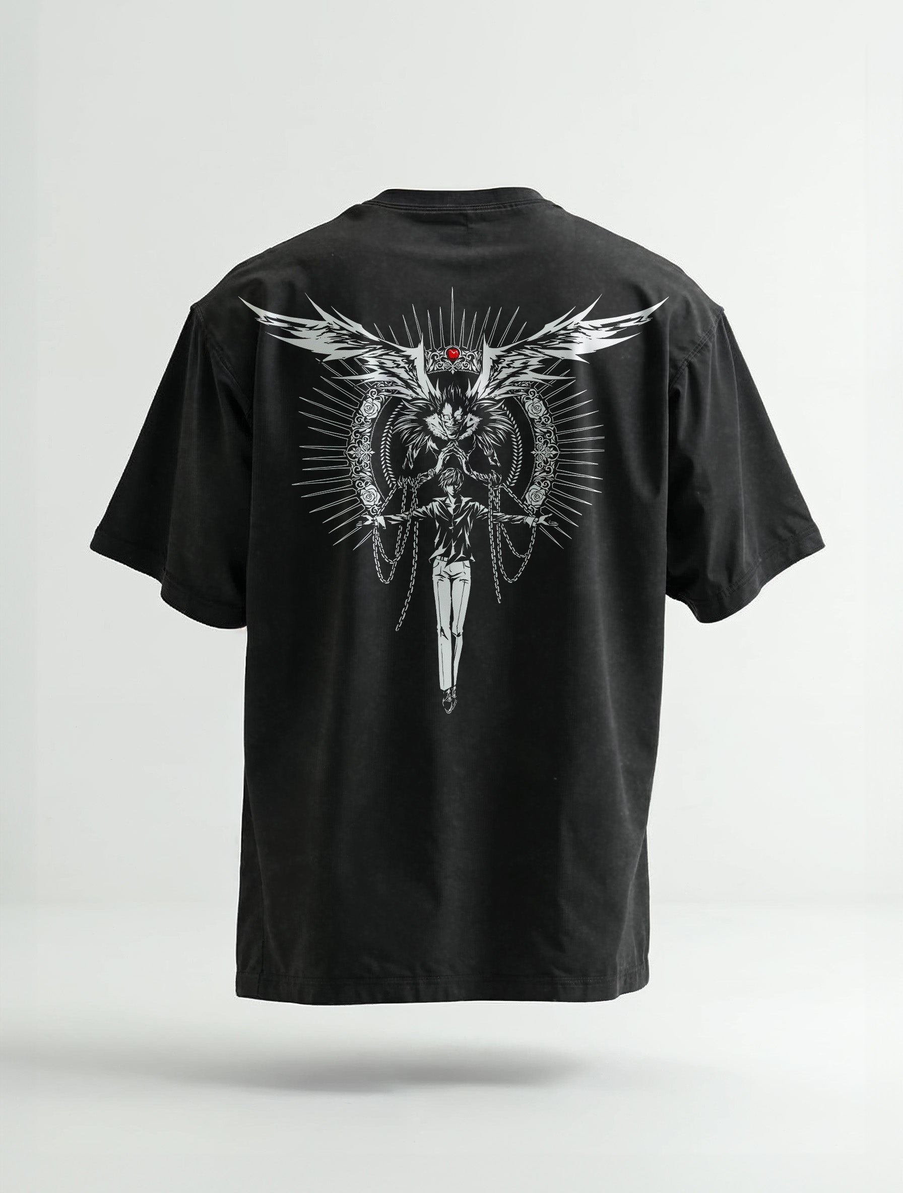 D-NOTE ✦ Fallen Shinigami x Light 2-Sided Vintage Tee
