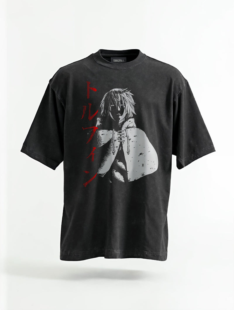 Thorfinn Vintage Tee - Vinland Saga-inspired design by Torazen