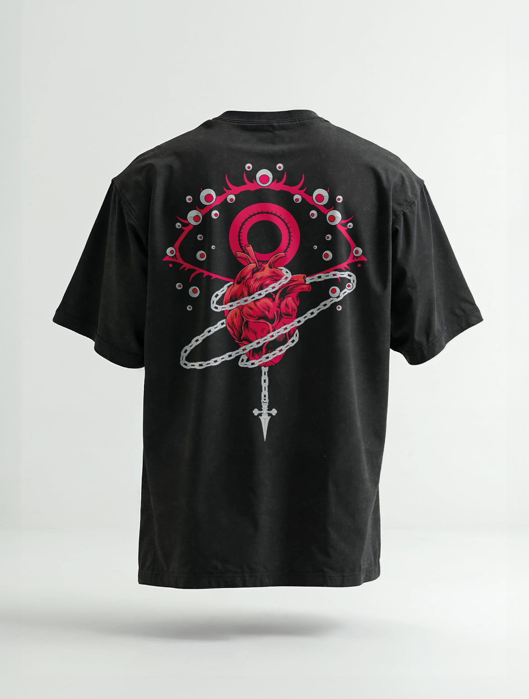 HXH ✦ Chain Jail 2-Sided Vintage Tee