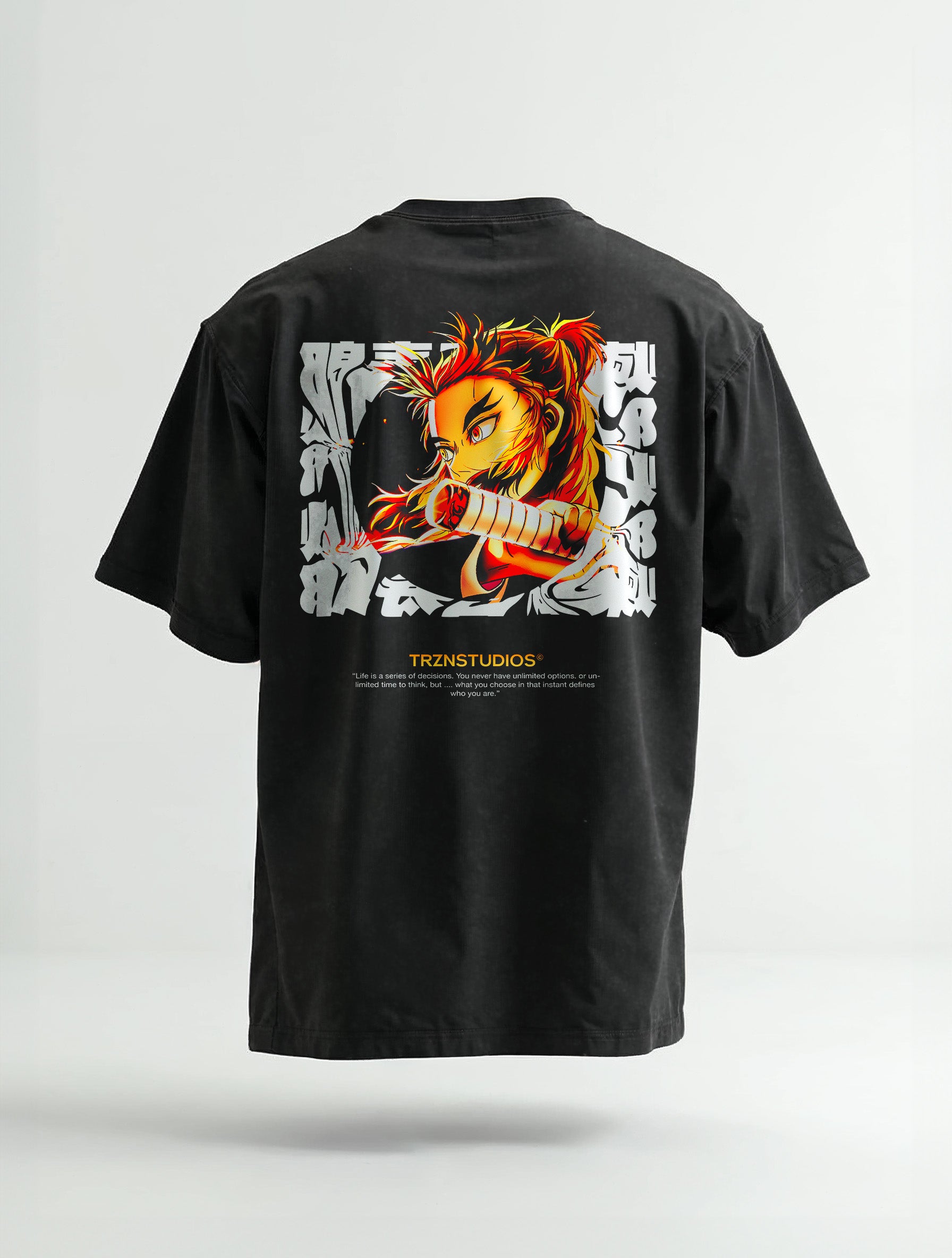 D-SLYR ✦ Rengoku 2-Sided Vintage Tee