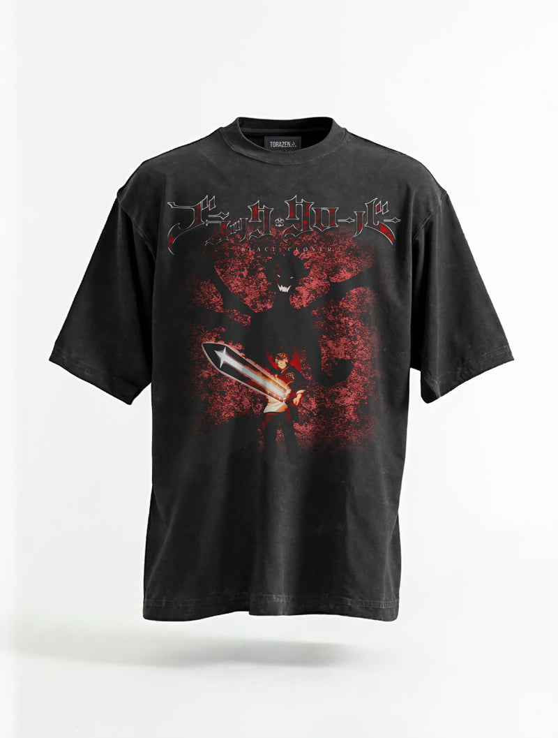 Magic Knights Vintage Tee - Black Clover-inspired design by Torazen