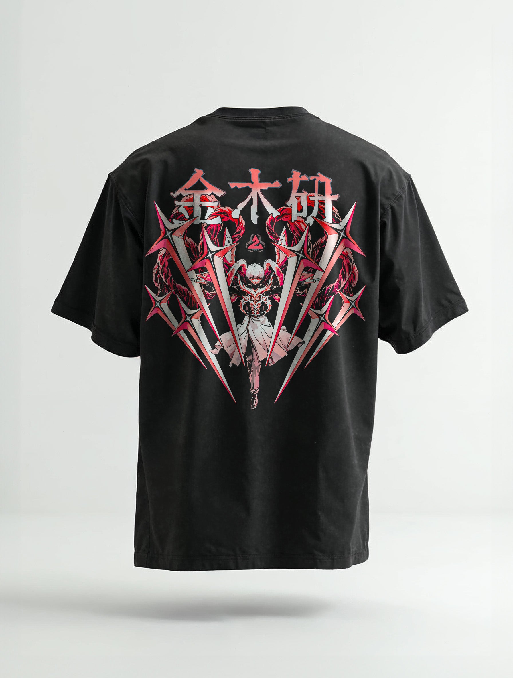 TYO-GHL ✦ One-Eyed Ghoul Kagune King 2-Sided Vintage Tee