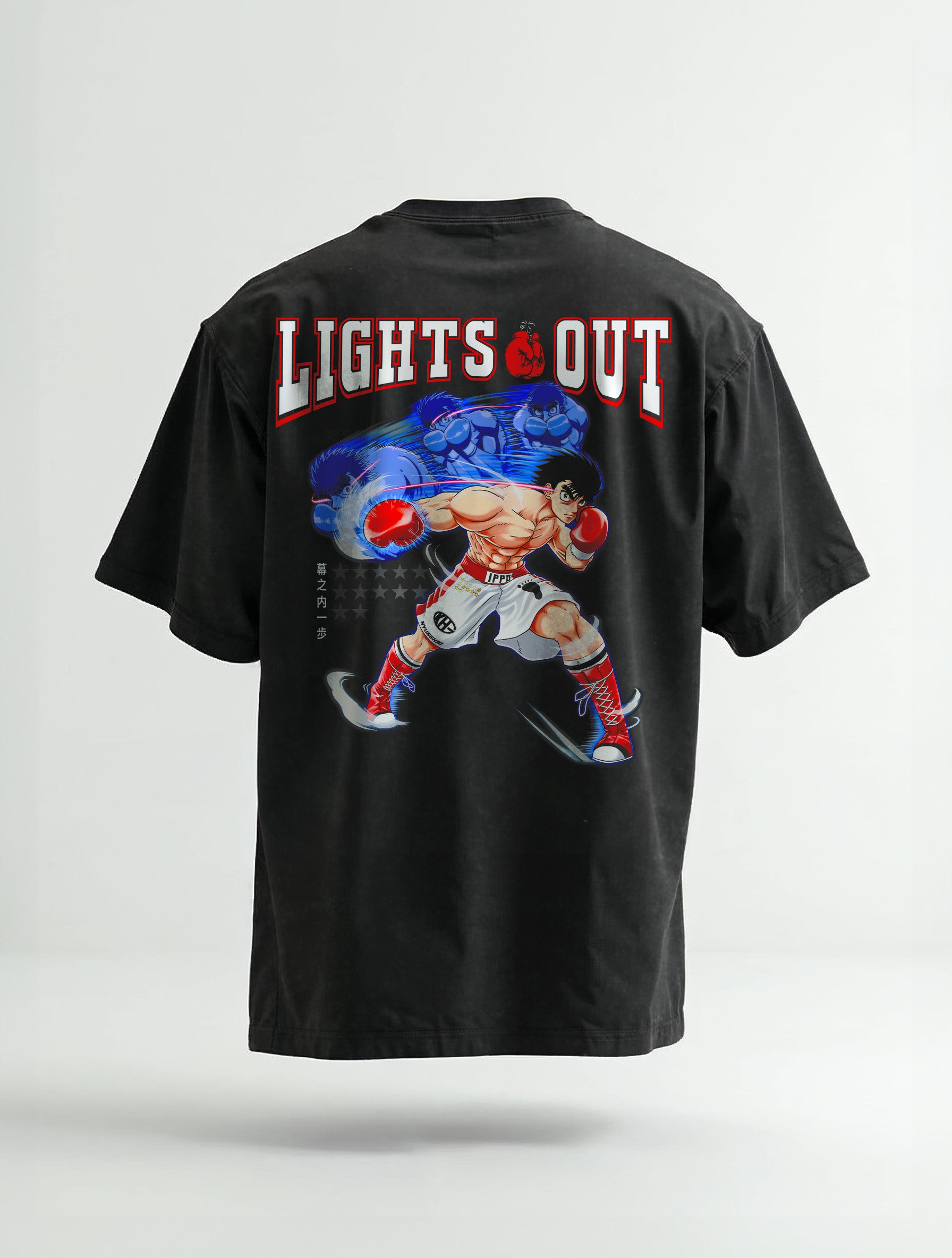 [OTHER] ✦ Ippo 'Lights Out' 2-Sided Vintage Tee