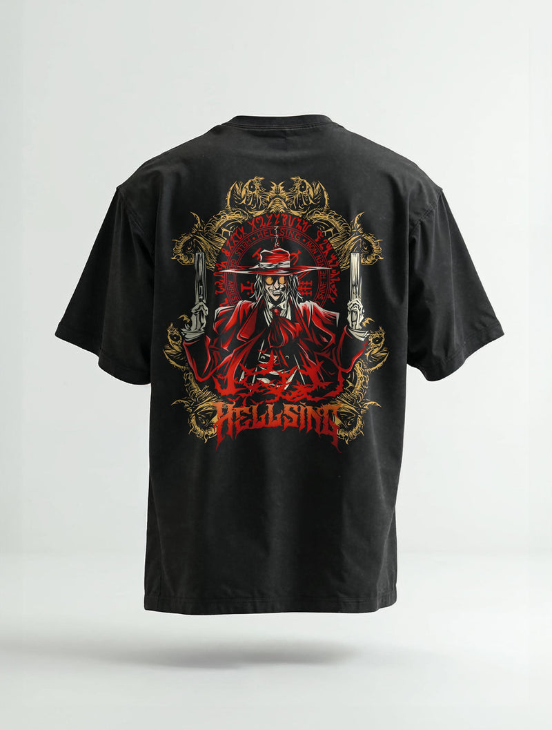 Hellsing: Blood and Shadows Vintage Tee - Hellsing-inspired design by Torazen