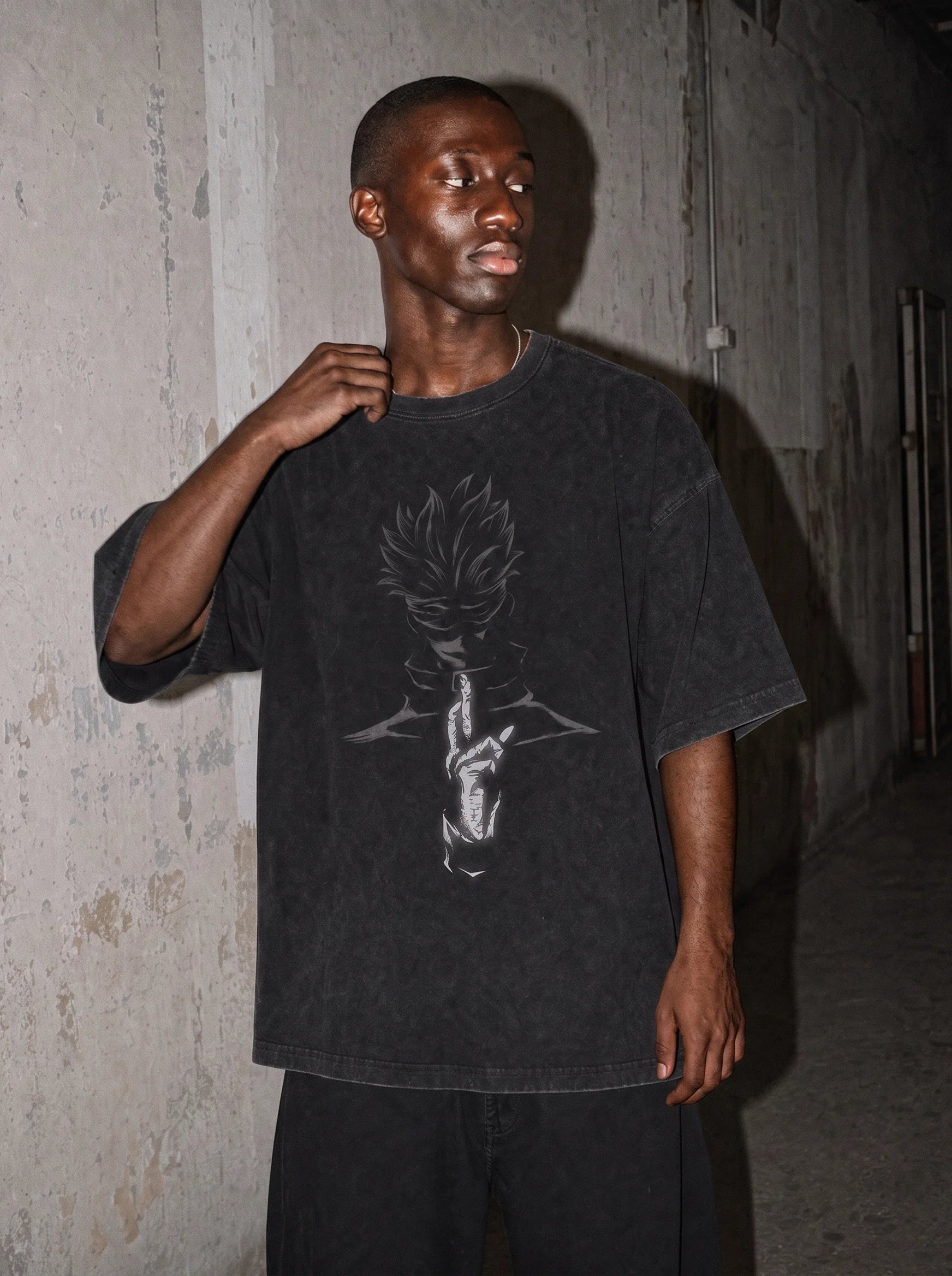 JJK ✦ Cursed Teacher Reflective Vintage Tee