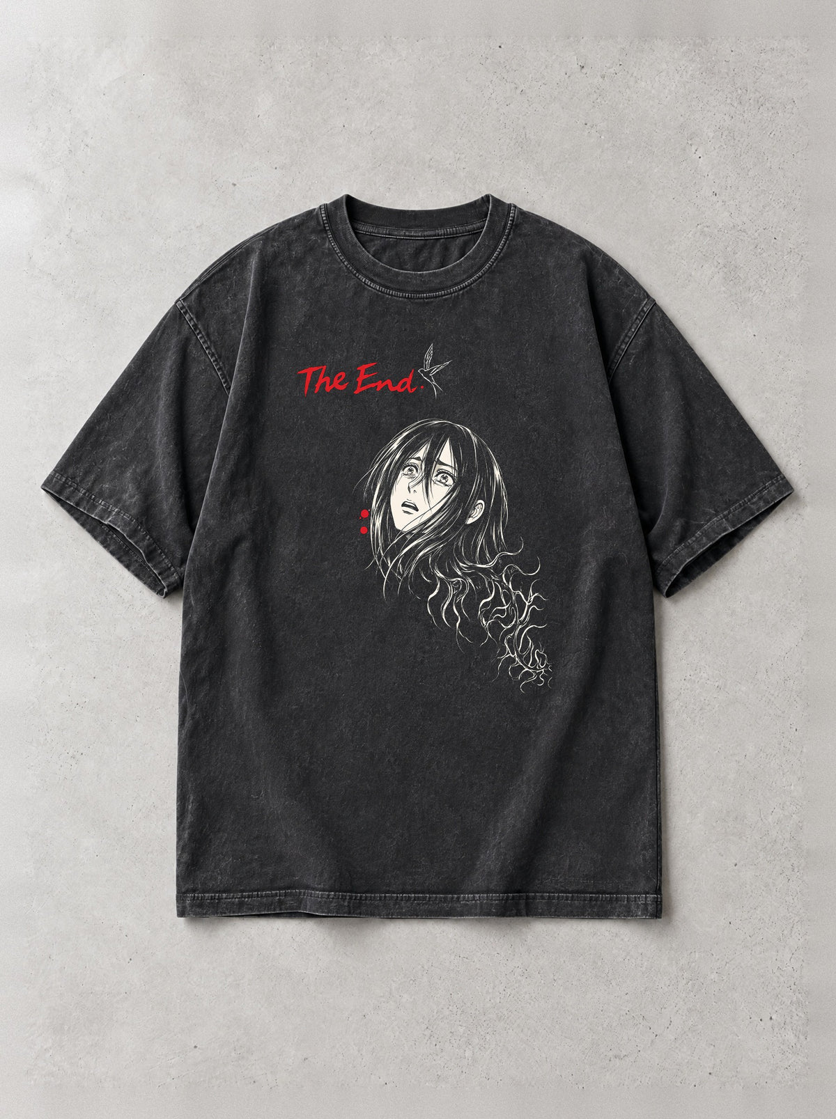 Founder Spine Tree Vintage Tee by Torazen, front view