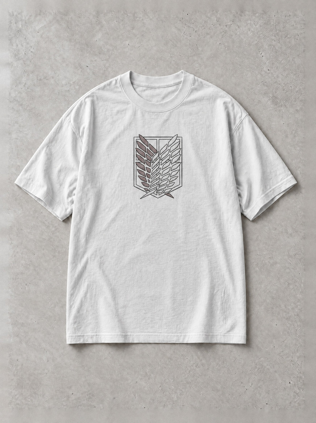 Titan Through The Wall Vintage Tee - Attack on Titan-inspired design by Torazen, front view