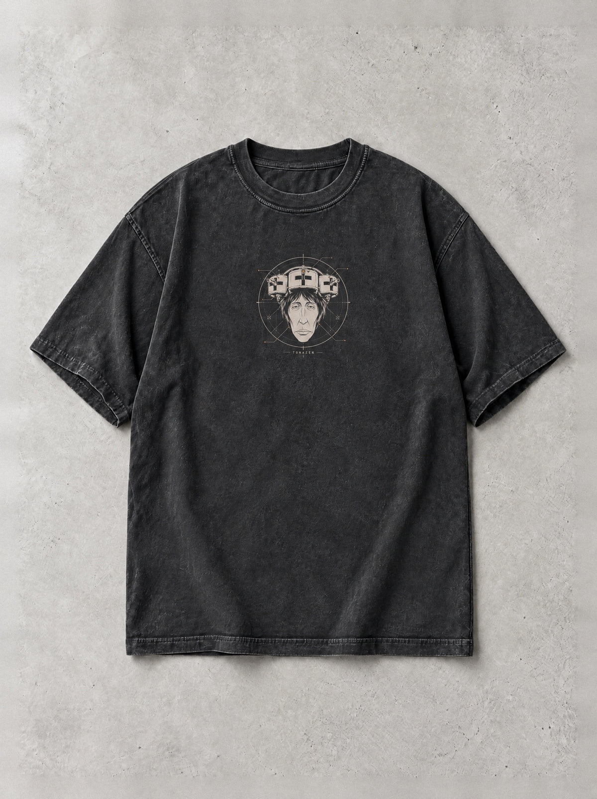 War Chassis Vintage Tee by Torazen, front view