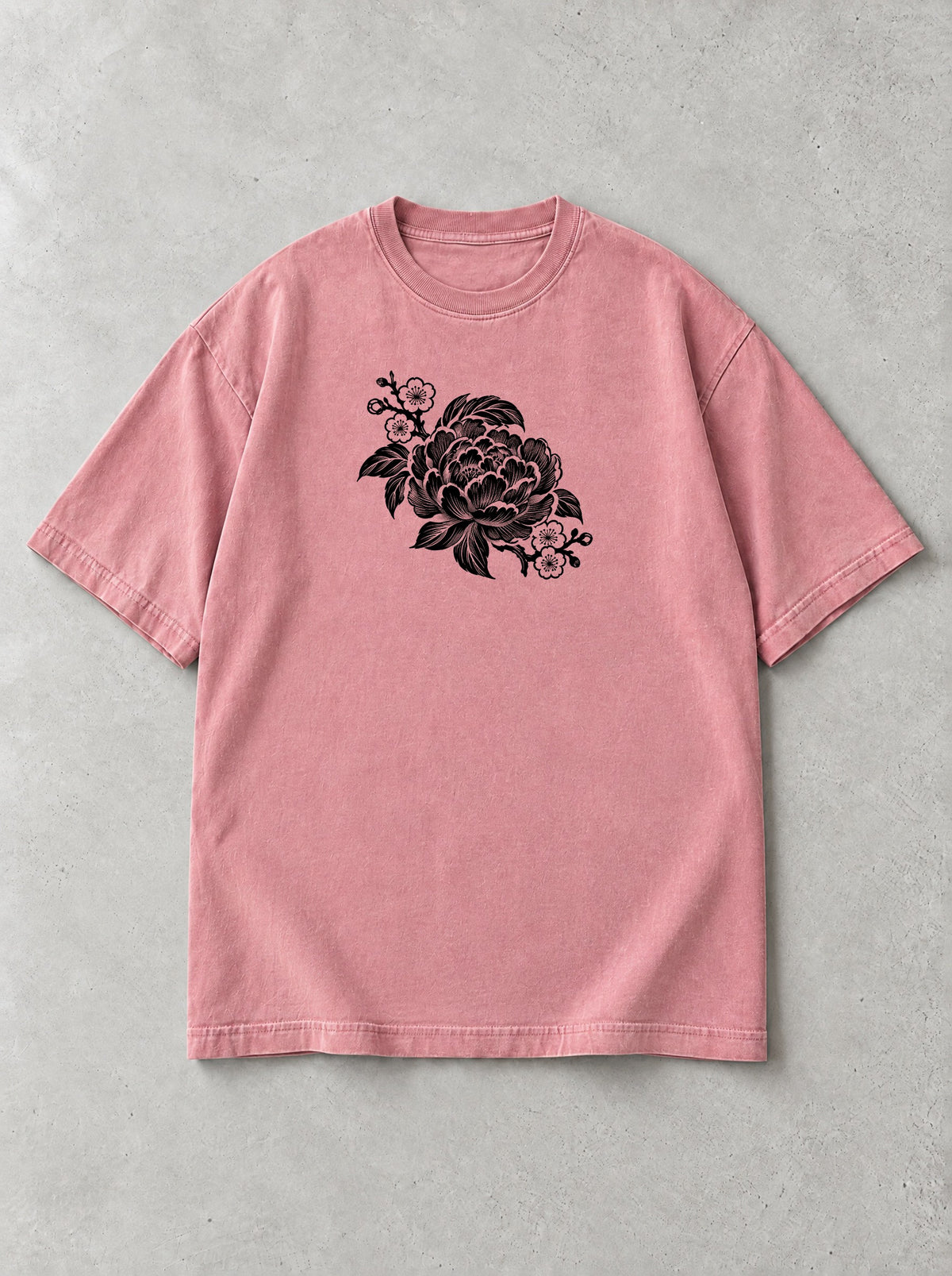 Straw Hat Captain Vintage Tee by Torazen, front view