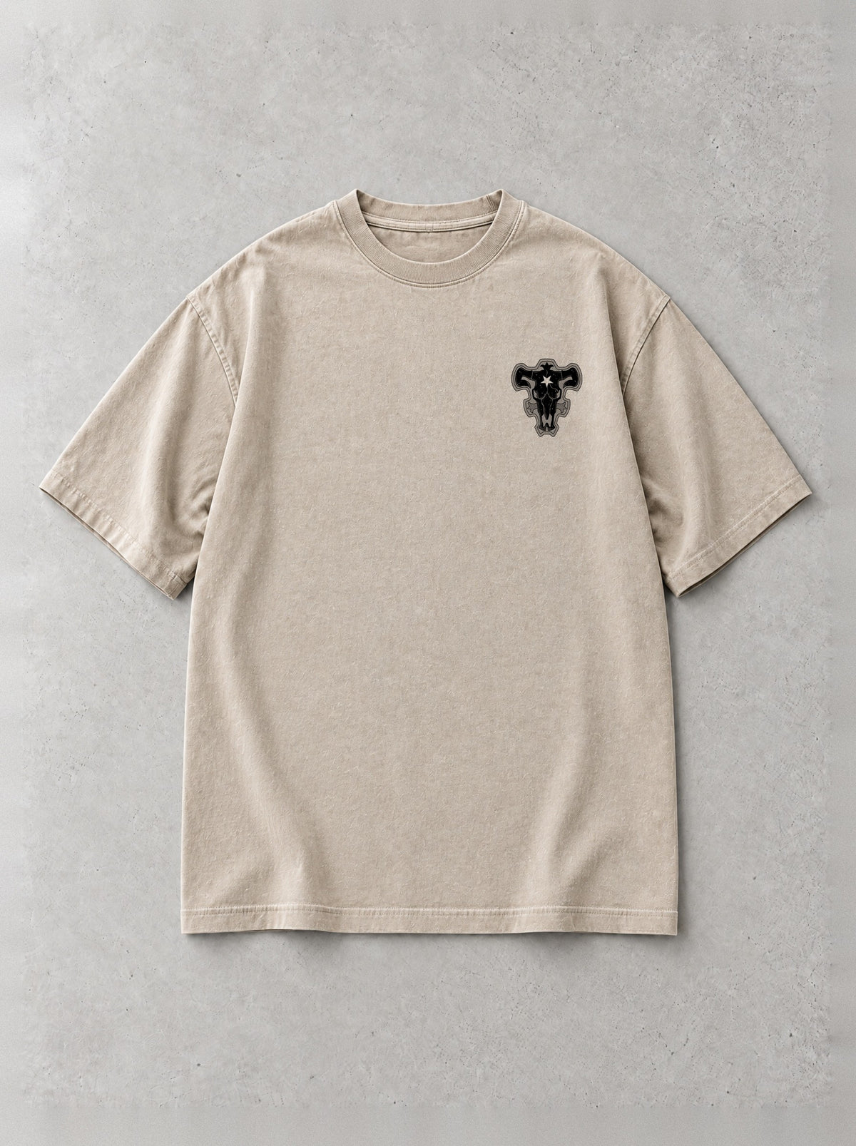 Smoke And Steel Vintage Tee by Torazen, front view
