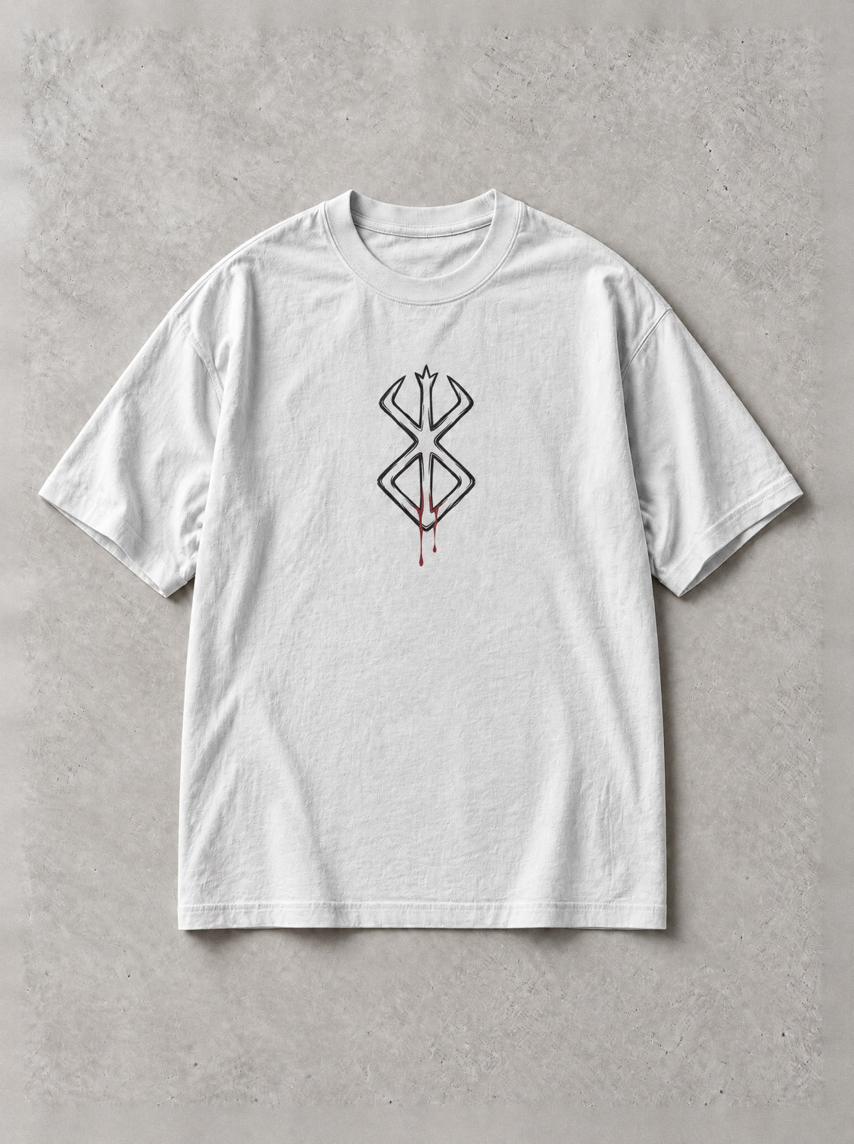 Falcon Apostle Collage Vintage Tee - Berserk-inspired design by Torazen, front view