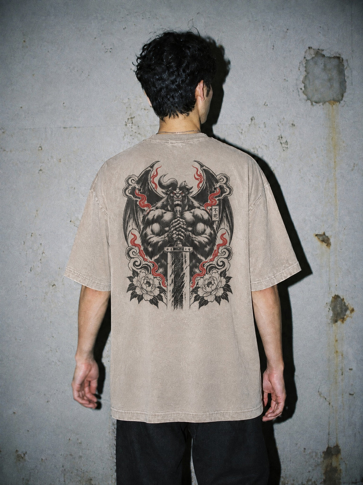 BSRK ✦ Immortal Zodd Vintage Tee by Torazen, worn on model
