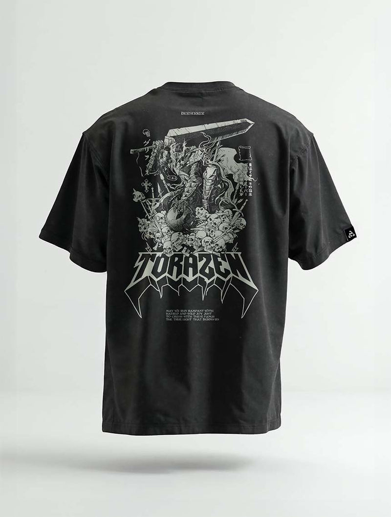 Iron Maelstrom Vintage Tee - Berserk-inspired design by Torazen