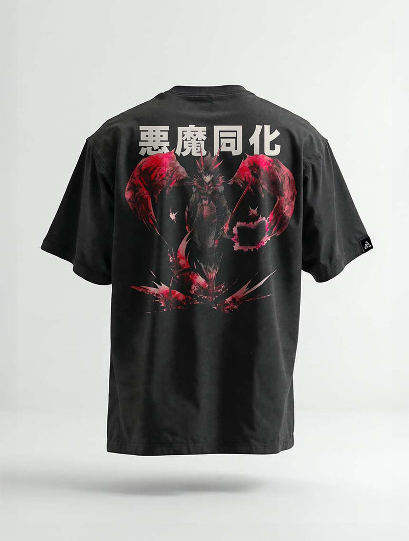 Dark Ascend Vintage Tee - Black Clover-inspired design by Torazen