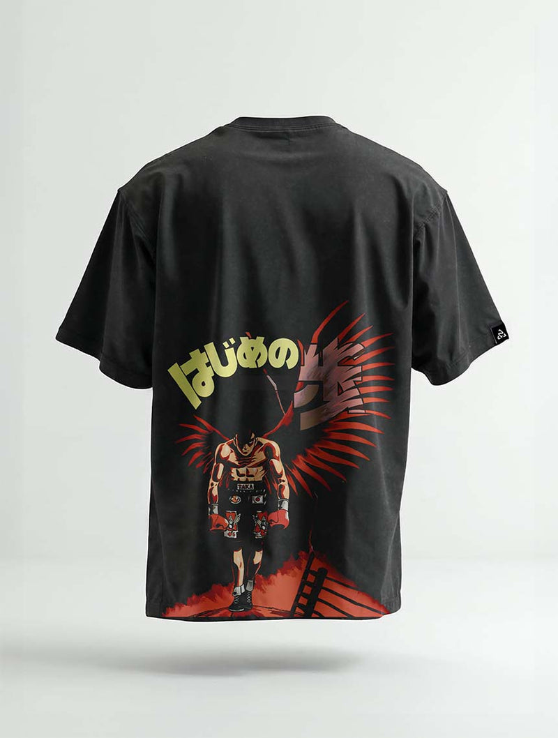 Ringfall Drive Vintage Tee - Hajime no Ippo-inspired design by Torazen