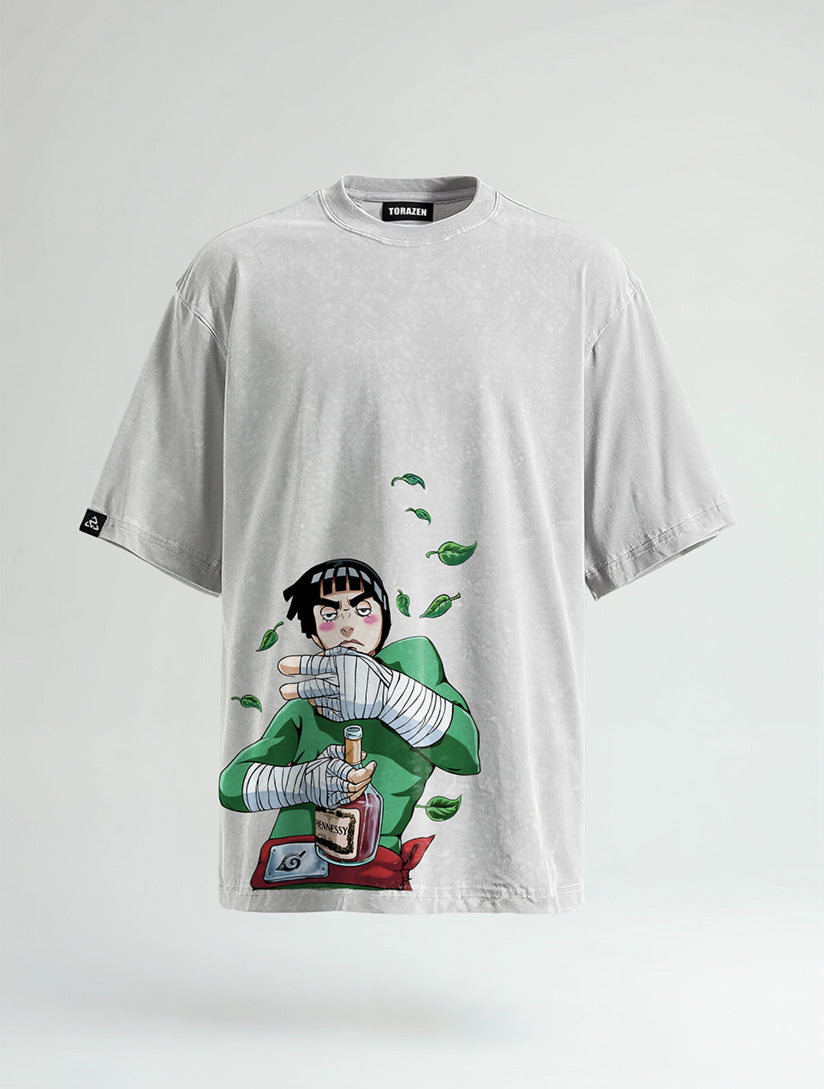 いのちめぐる冒険LIVE EARTH JOURNEY XL幻の白Tシャツ7分袖 NRTO // Hidden Leaf Saga「火の意志」 – Torazen Collective