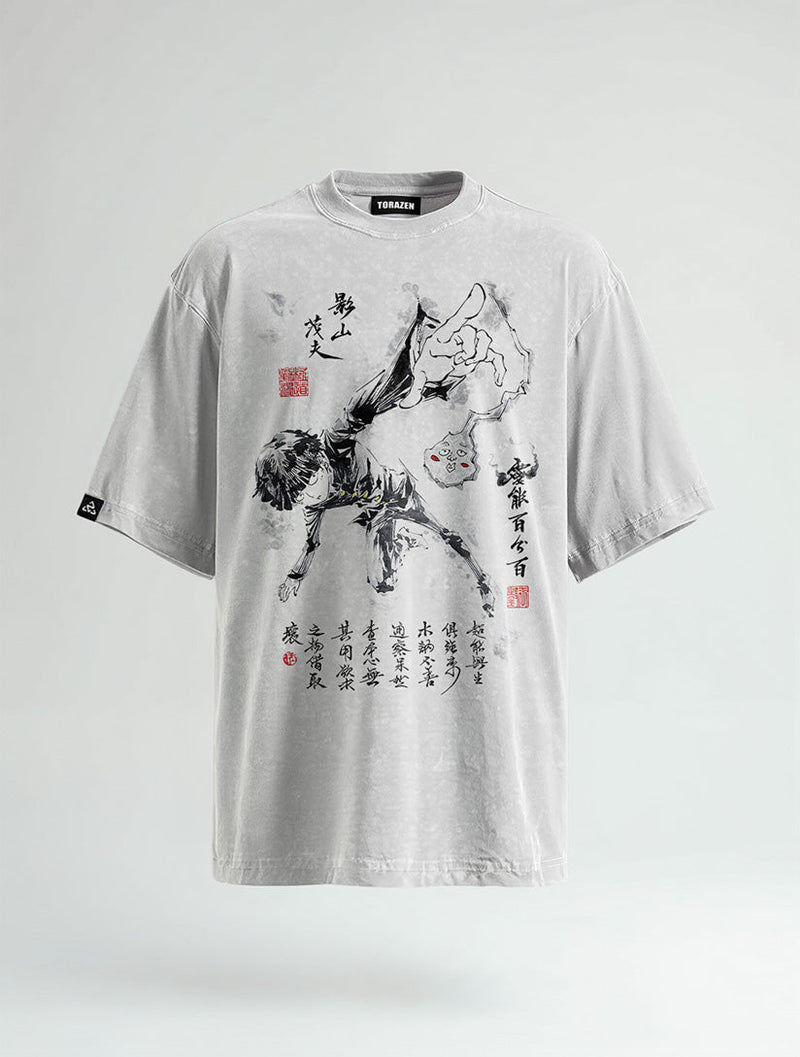 Psychic Reach Vintage Tee - Mob Psycho 100-inspired design by Torazen