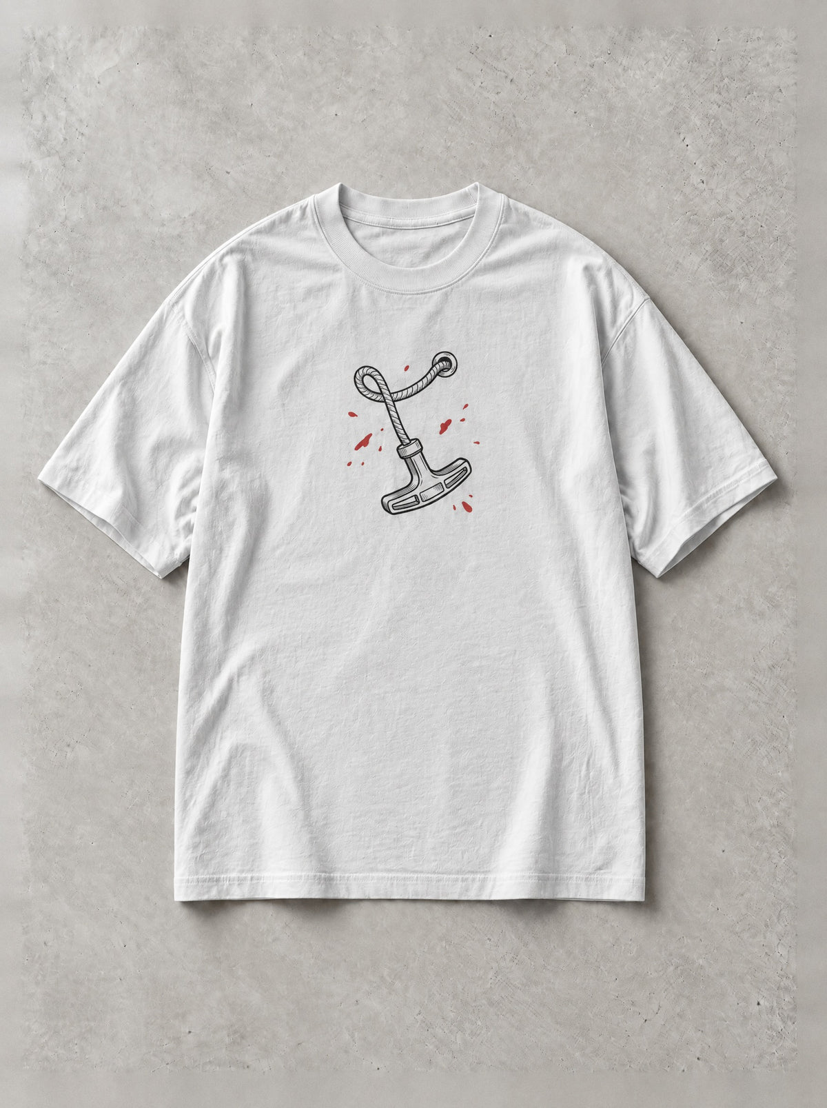 Devil Hunter Collage Vintage Tee - Chainsaw Man-inspired design by Torazen, front view