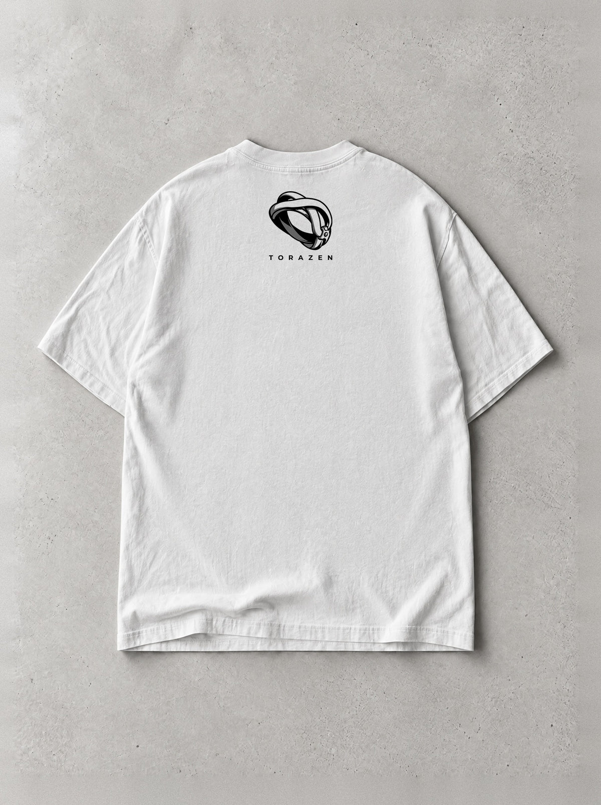 Rose Ring Smirk Vintage Tee by Torazen, back view