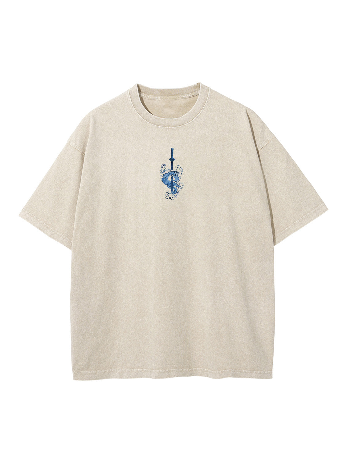 A sweatshirt with anime-inspired design, blending manga shonen style with modern streetwear aesthetic.
