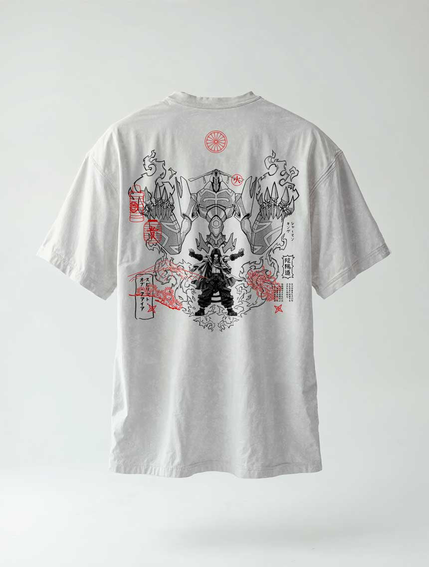 SHMN-KG ✦ Crimson Oversoul Vintage Tee
