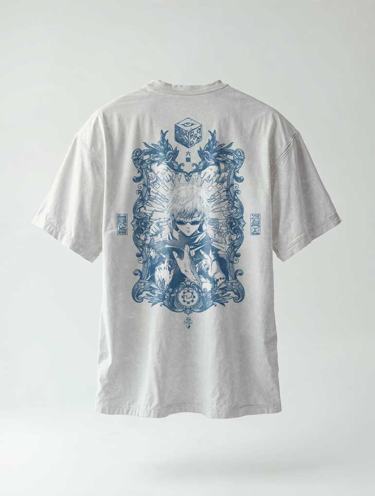 Infinity Veil Vintage Tee - Jujutsu Kaisen-inspired design by Torazen