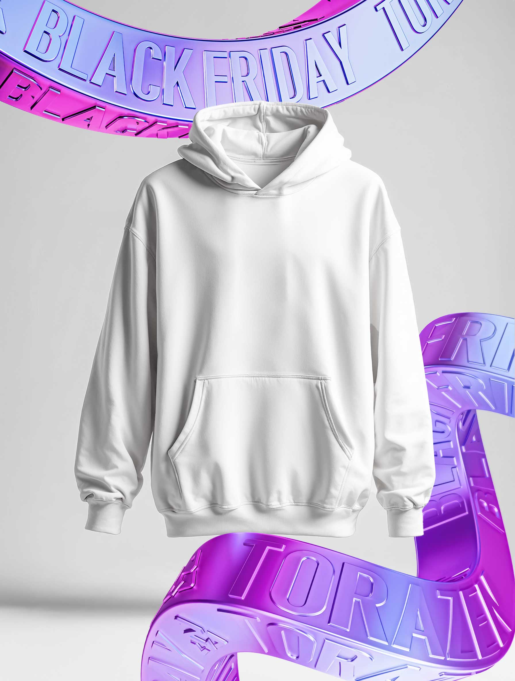 A sweatshirt with anime-inspired design, blending manga shonen style with modern streetwear aesthetic.