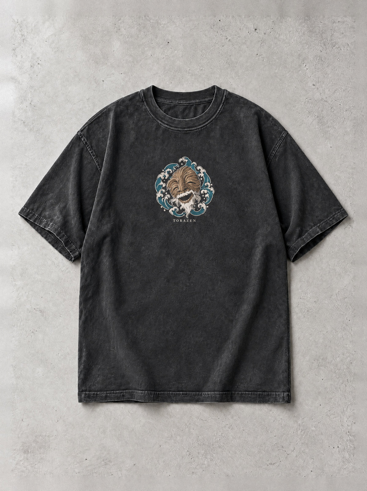 River Spirit Vintage Tee by Torazen, front view