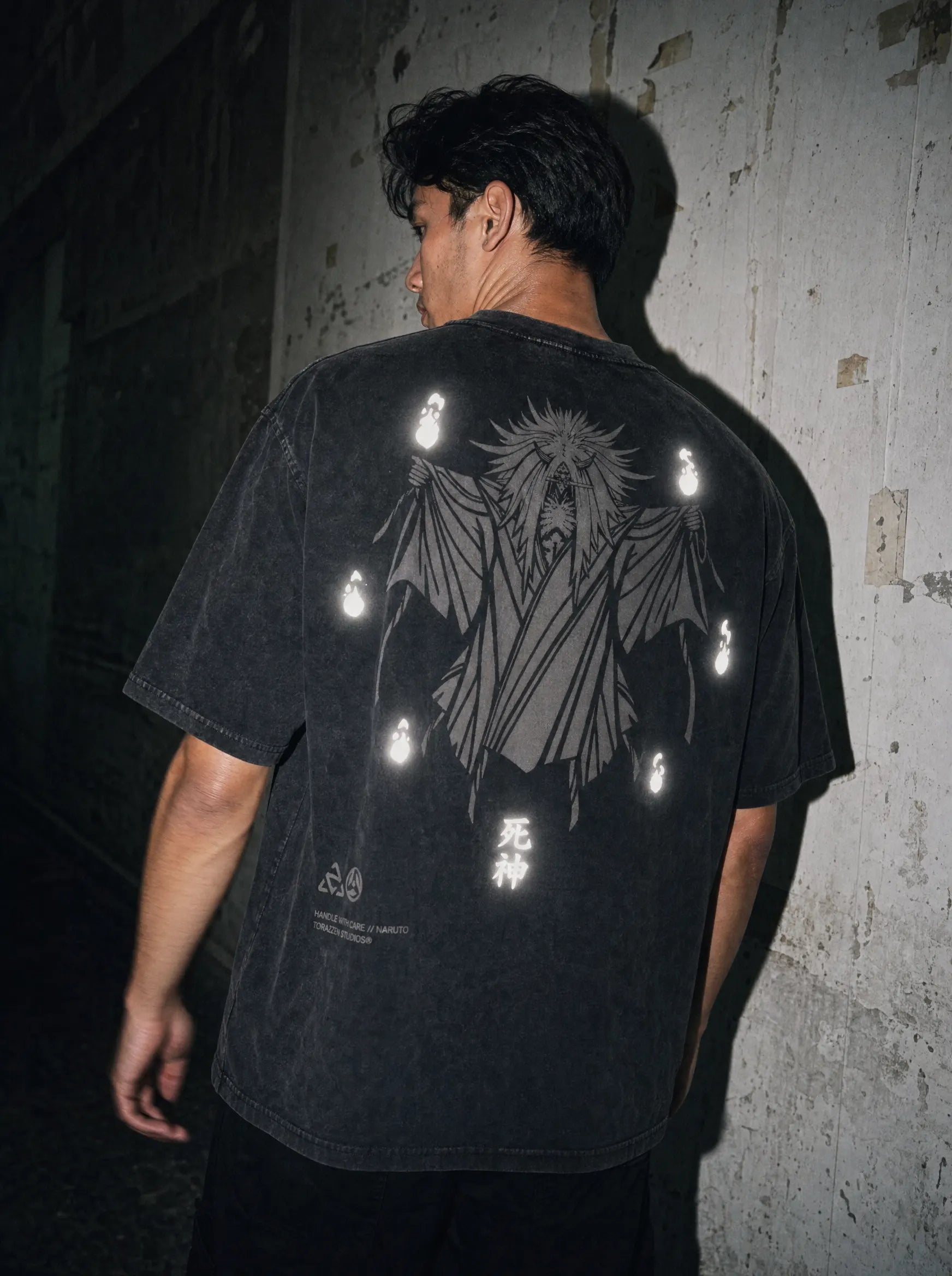 NRTO ✦ Seal Demon Reflective Vintage Tee
