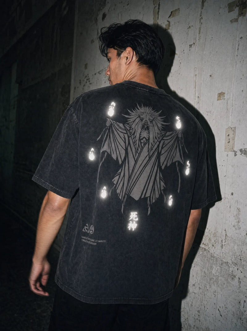Seal Demon Reflective Vintage Tee - Naruto-inspired design by Torazen